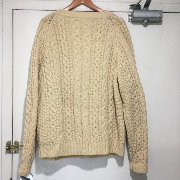 VINTAGE CARBERY WOOL CARDIGAN SWEATERS SIZE XL - Picture 3 of 8